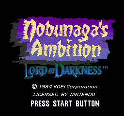 Nobunaga's Ambition - Lord of Darkness